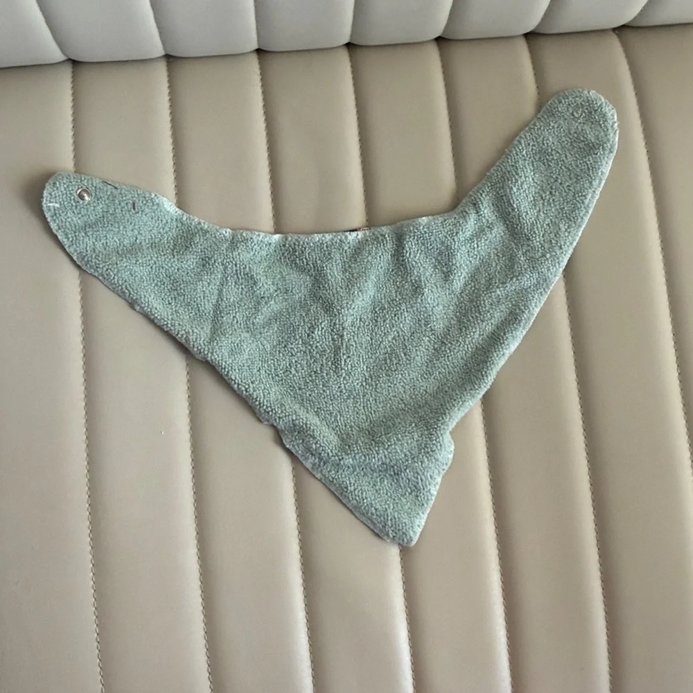 Turtle Print Baby Bib Soft